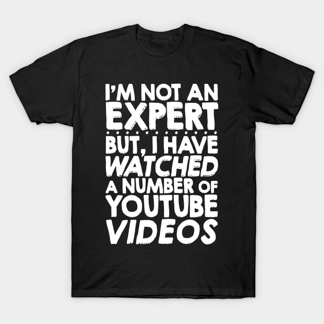 youtube expert minded T-Shirt by amillustrated